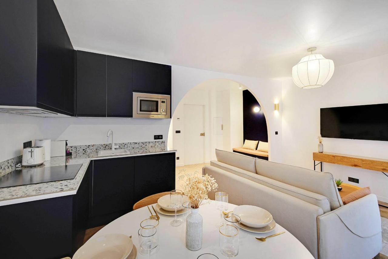פריז Charming Apartment Near Maraissentier מראה חיצוני תמונה